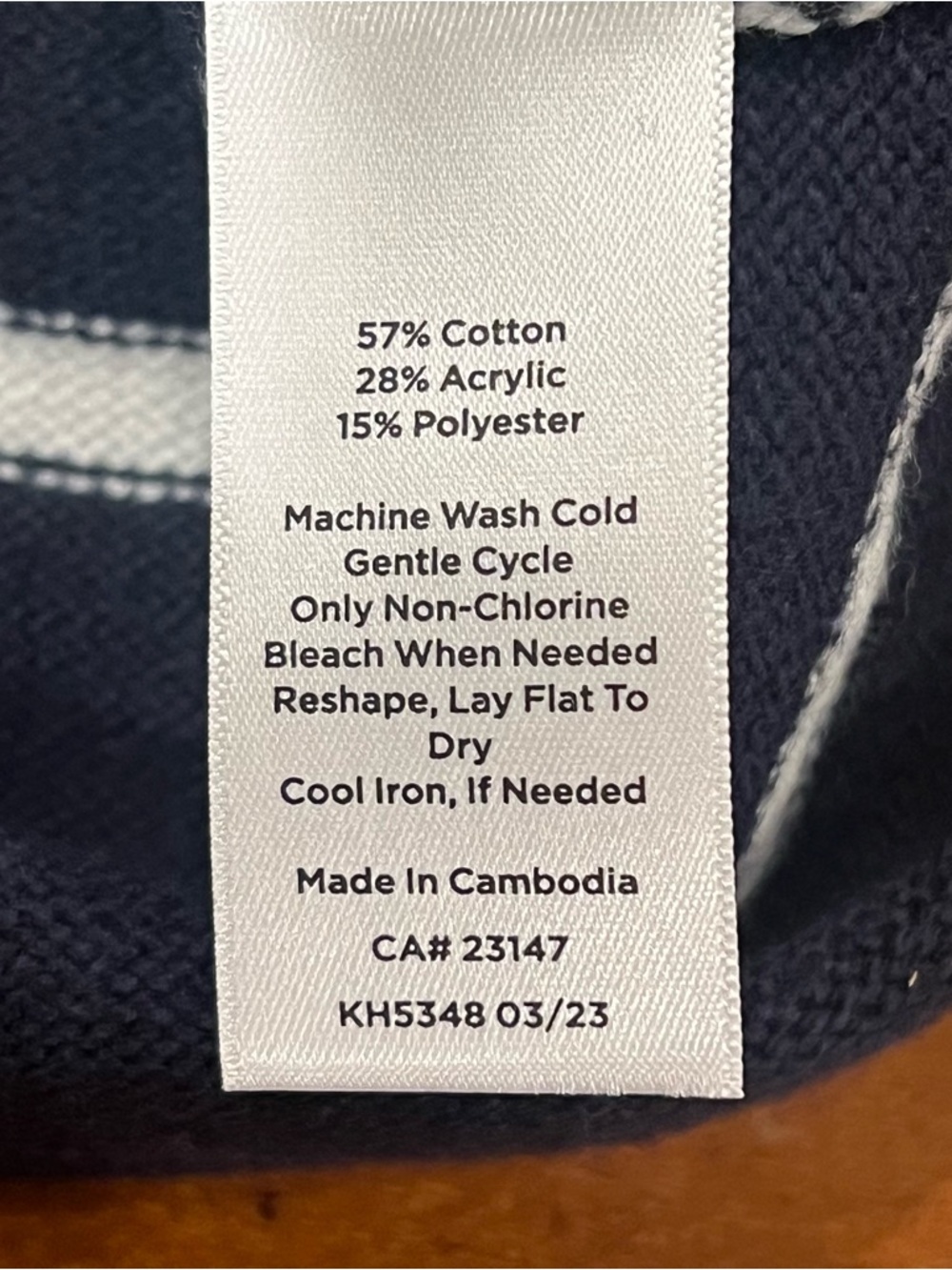 NWT $149 Talbots Plus Crewneck Sweater Dress Navy Breton‎ Stripe Size X Shift - Picture 12 of 16